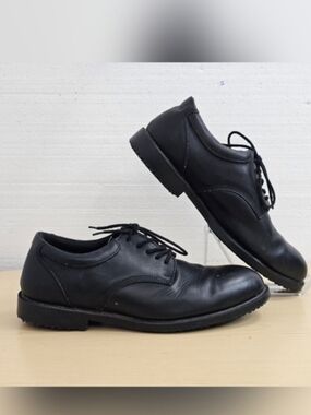 Shoes For Crews Cambridge Men's Slip Resistant Oxford Dress Work Shoes, 11